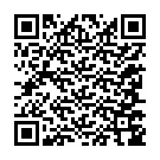 QR Code สำหรับหมายเลขโทรศัพท์ +12247746378