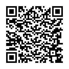 QR код за телефонен номер +12247746758