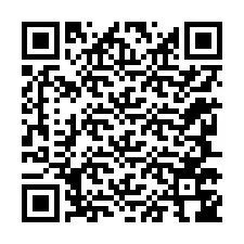 Código QR para número de telefone +12247746761