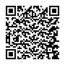 Código QR para número de telefone +12247746764