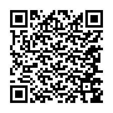 Código QR para número de teléfono +12247746766