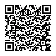 QR-code voor telefoonnummer +12247746769