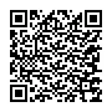 QR код за телефонен номер +12247774134