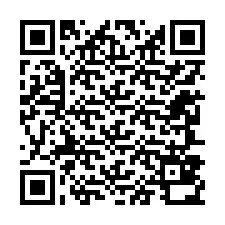 QR-koodi puhelinnumerolle +12247830617