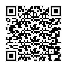 QR Code สำหรับหมายเลขโทรศัพท์ +12247834440