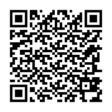 Codice QR per il numero di telefono +12247834441