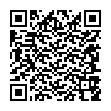 Código QR para número de teléfono +12247958862