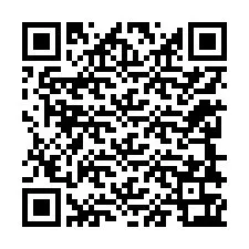 QR-koodi puhelinnumerolle +12248363109