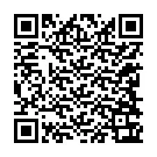 Código QR para número de teléfono +12248363368