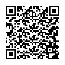 Código QR para número de teléfono +12248582525