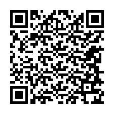 Código QR para número de teléfono +12248724177