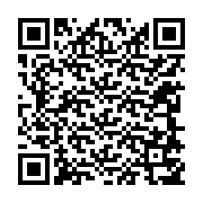 QR код за телефонен номер +12248757103