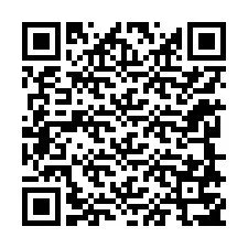 QR код за телефонен номер +12248757105