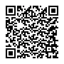 Código QR para número de teléfono +12249279878