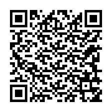 QR-koodi puhelinnumerolle +12249355521