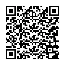 Codice QR per il numero di telefono +12249382418