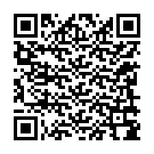 Codice QR per il numero di telefono +12249384858