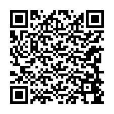 QR-koodi puhelinnumerolle +12249444325