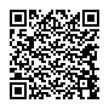 QR-koodi puhelinnumerolle +12249444327