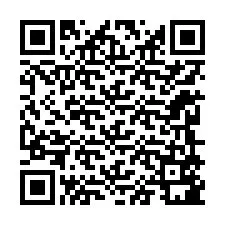 QR код за телефонен номер +12249581255