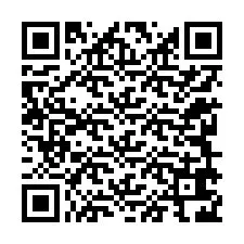 QR-koodi puhelinnumerolle +12249626834