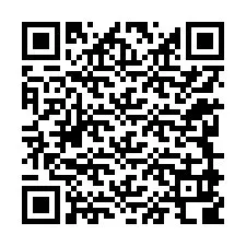 Código QR para número de teléfono +12249908024