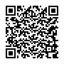 QR-koodi puhelinnumerolle +12249908025