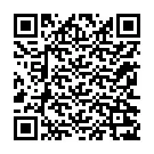 QR-code voor telefoonnummer +12252227261