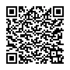 QR kód a telefonszámhoz +12252361484