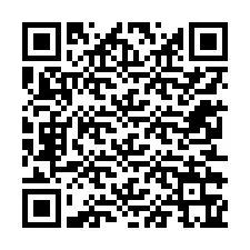 QR Code pour le numéro de téléphone +12252365487