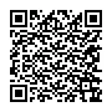 QR kód a telefonszámhoz +12252366672