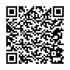 QR kód a telefonszámhoz +12252831873