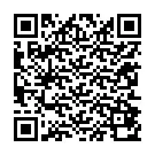 QR kód a telefonszámhoz +12252870242