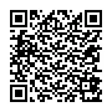 QR kód a telefonszámhoz +12252871843