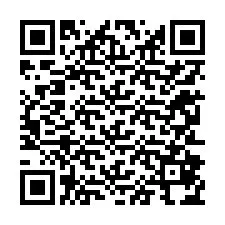 QR-код для номера телефона +12252874172