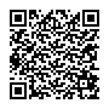 QR-code voor telefoonnummer +12252875542