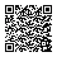 QR-code voor telefoonnummer +12252943380