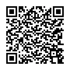 QR-code voor telefoonnummer +12253548624