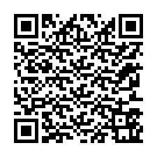 Código QR para número de teléfono +12253561001