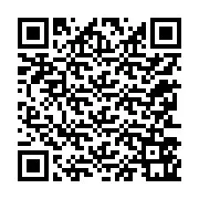 QR kód a telefonszámhoz +12253561278