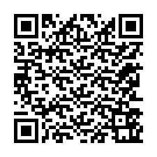 QR-code voor telefoonnummer +12253561279