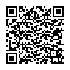 QR kód a telefonszámhoz +12253561283