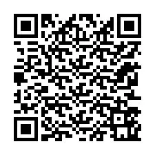 QR-Code für Telefonnummer +12253561285