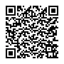 QR-koodi puhelinnumerolle +12253561606