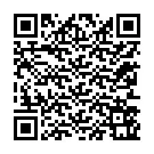 電話番号のQRコード +12253561609