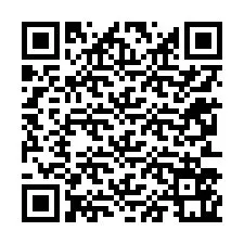 QR-code voor telefoonnummer +12253561612