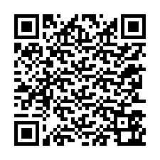 QR-code voor telefoonnummer +12253562068