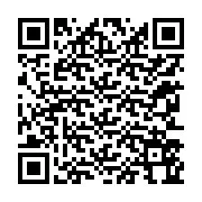 QR-code voor telefoonnummer +12253564620