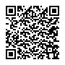 QR-code voor telefoonnummer +12253564627