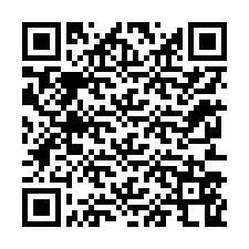 Codice QR per il numero di telefono +12253568201